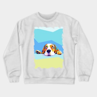 Animals Dog Wpap Art Crewneck Sweatshirt